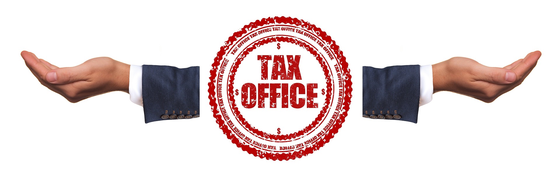 Tax office - hands out