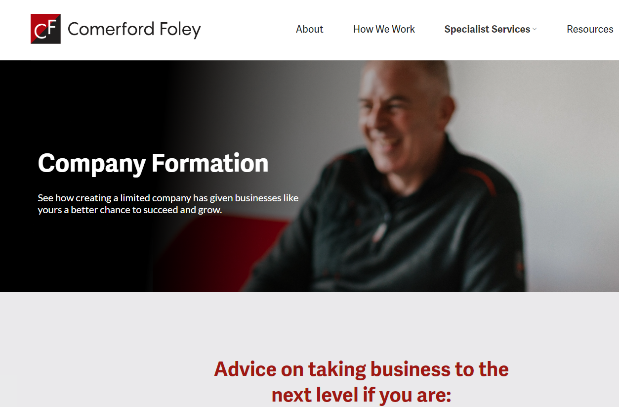 Sole Trader to Limited company
